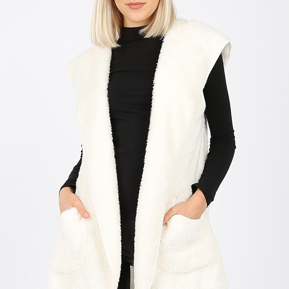 Zenana Faux Fur Vest